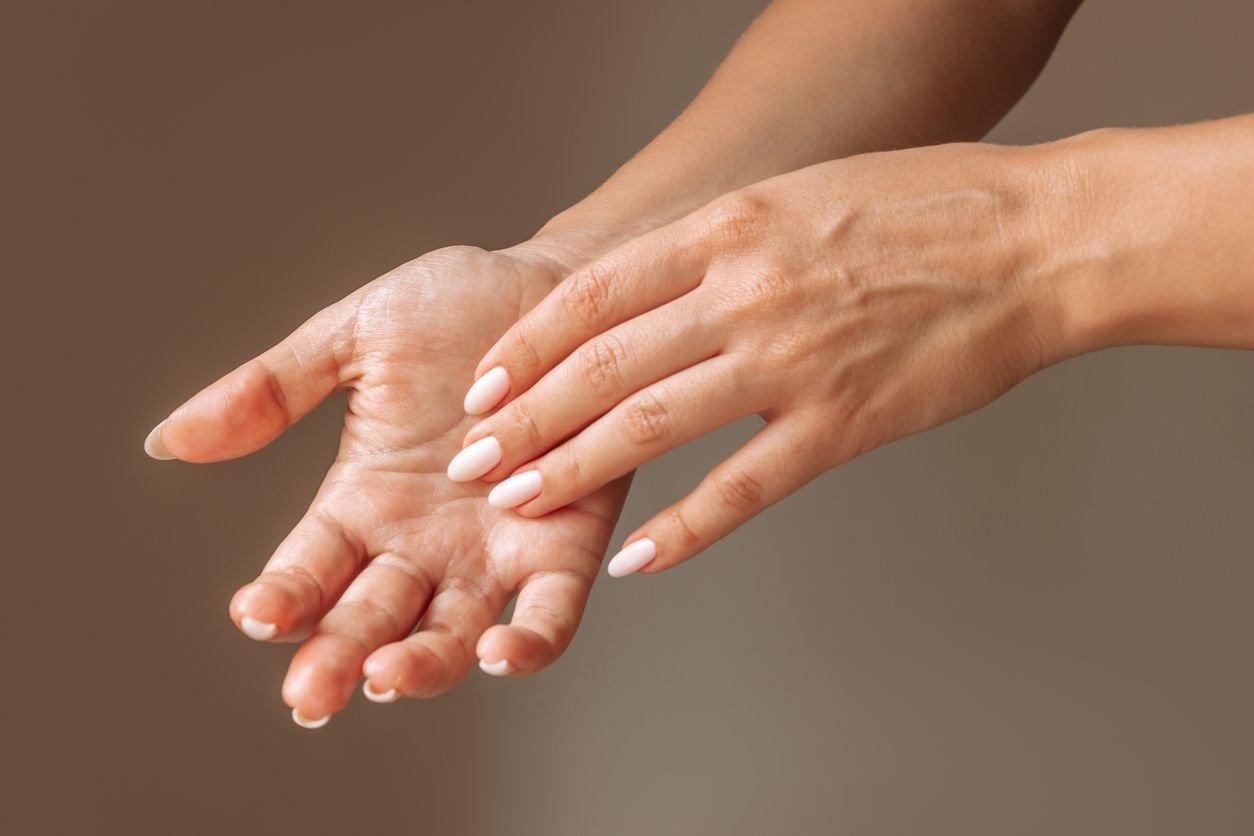 sweaty palms