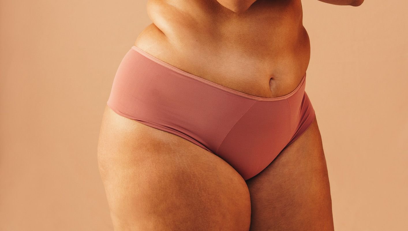 woman body close up